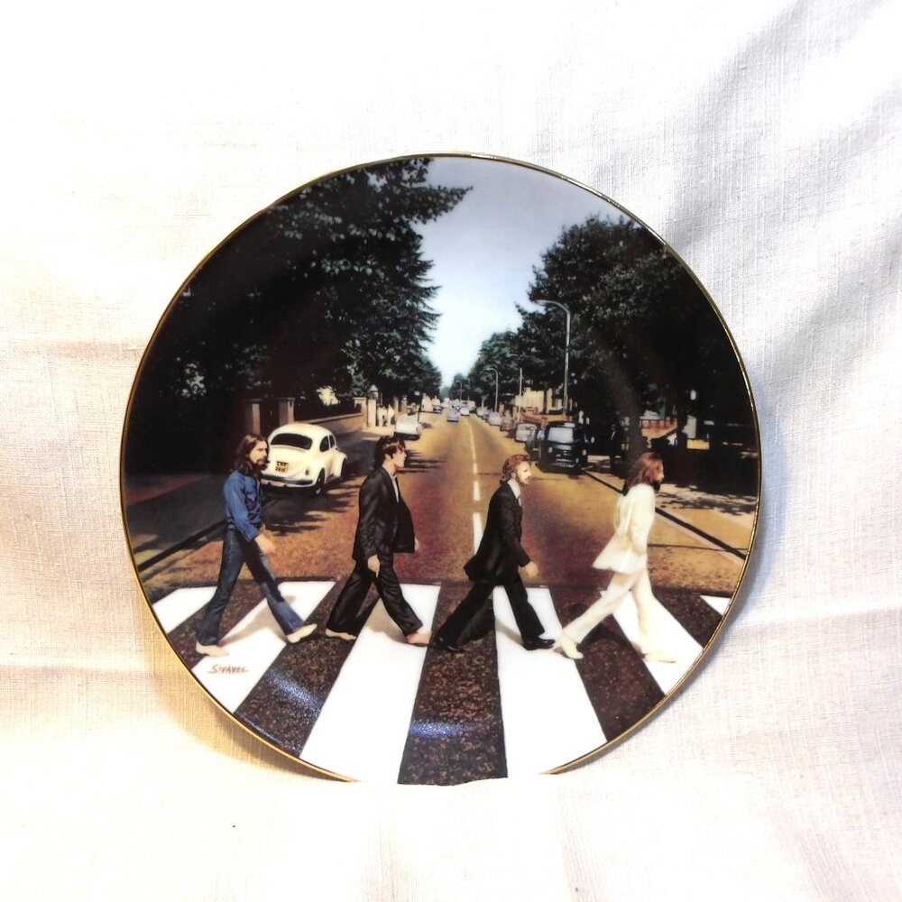 The BEATLES *** ABBEY ROAD *** Collector's Plate No 9489-8